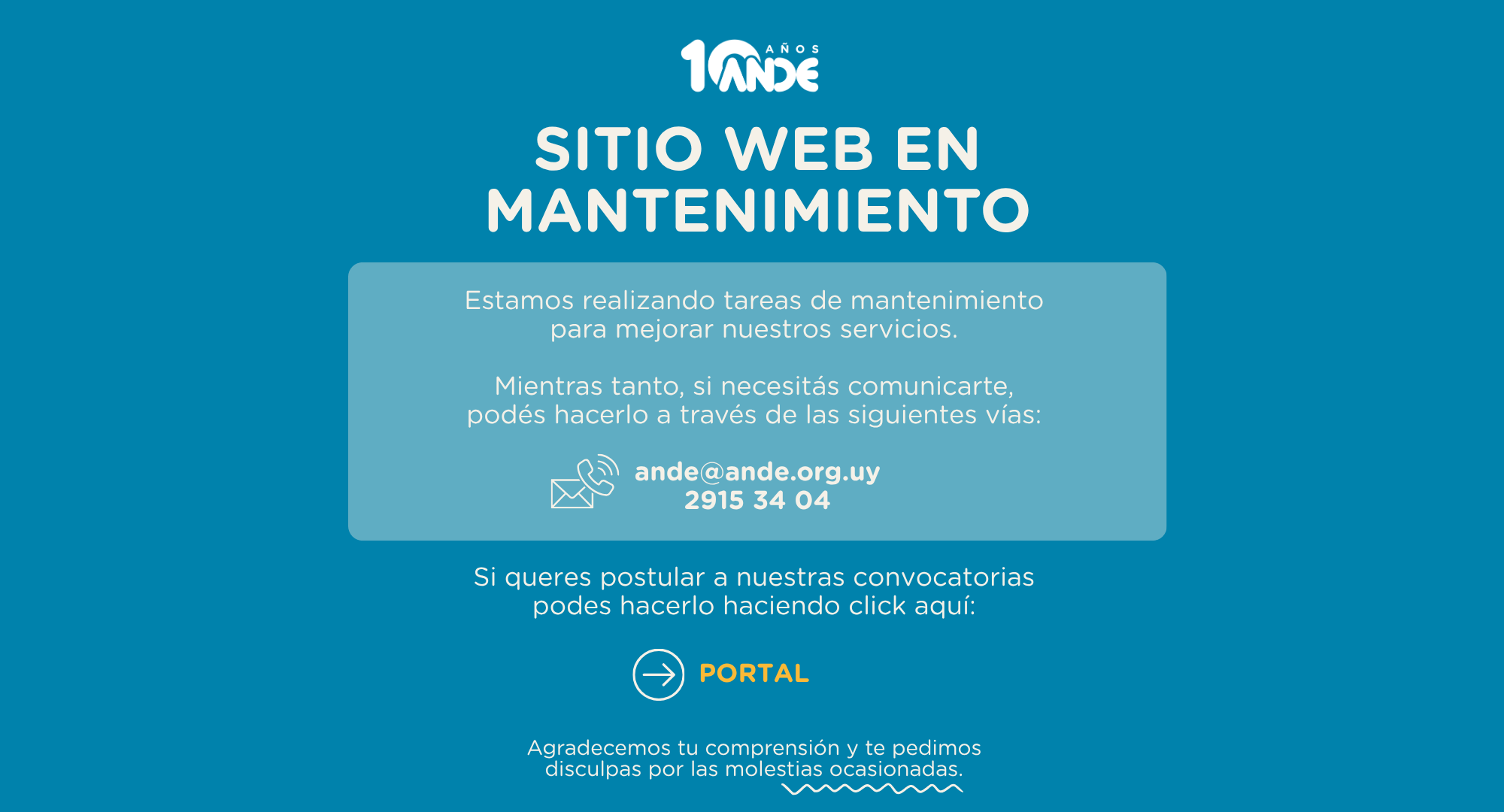 Sitio en mantenimiento